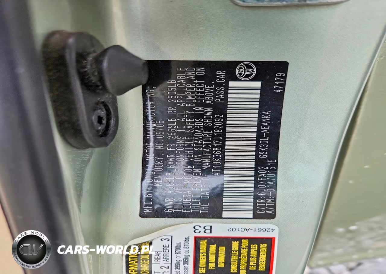 2007 Toyota Avalon Xl VIN:4T1BK36B17U182092 - 13