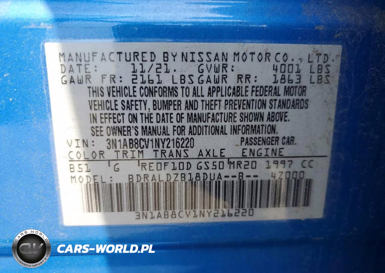 2022 Nissan Sentra Sv VIN:3N1AB8CV1NY216220 - 12