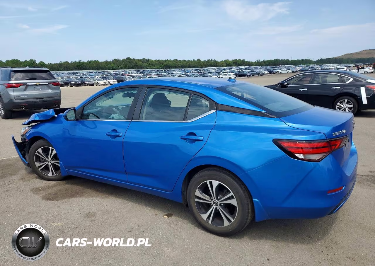 2022 Nissan Sentra Sv VIN:3N1AB8CV1NY216220 - 2