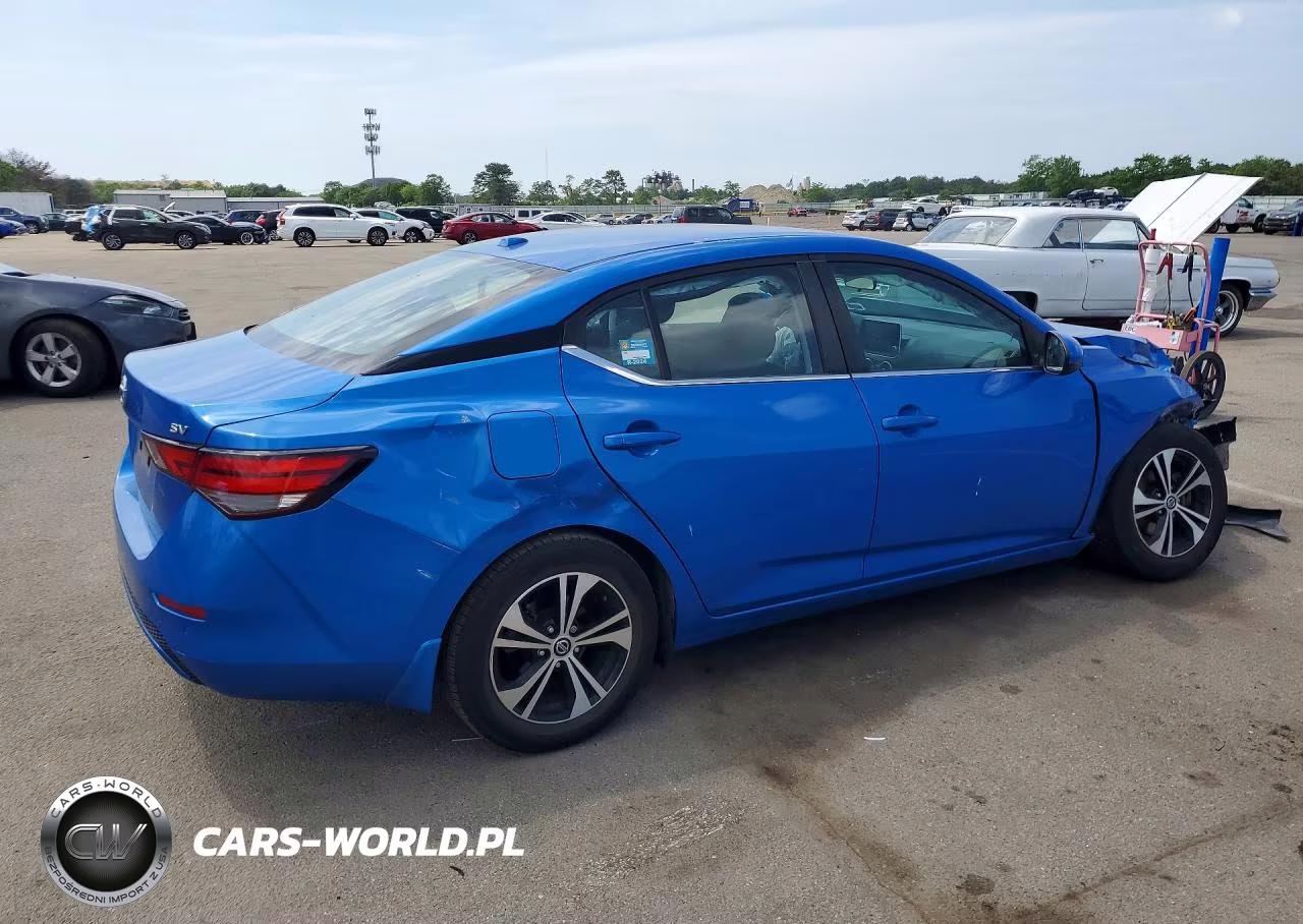 2022 Nissan Sentra Sv VIN:3N1AB8CV1NY216220 - 3