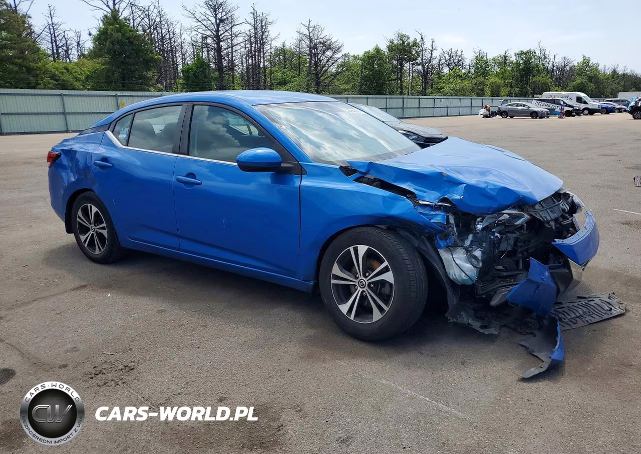 2022 Nissan Sentra Sv VIN:3N1AB8CV1NY216220 - 4