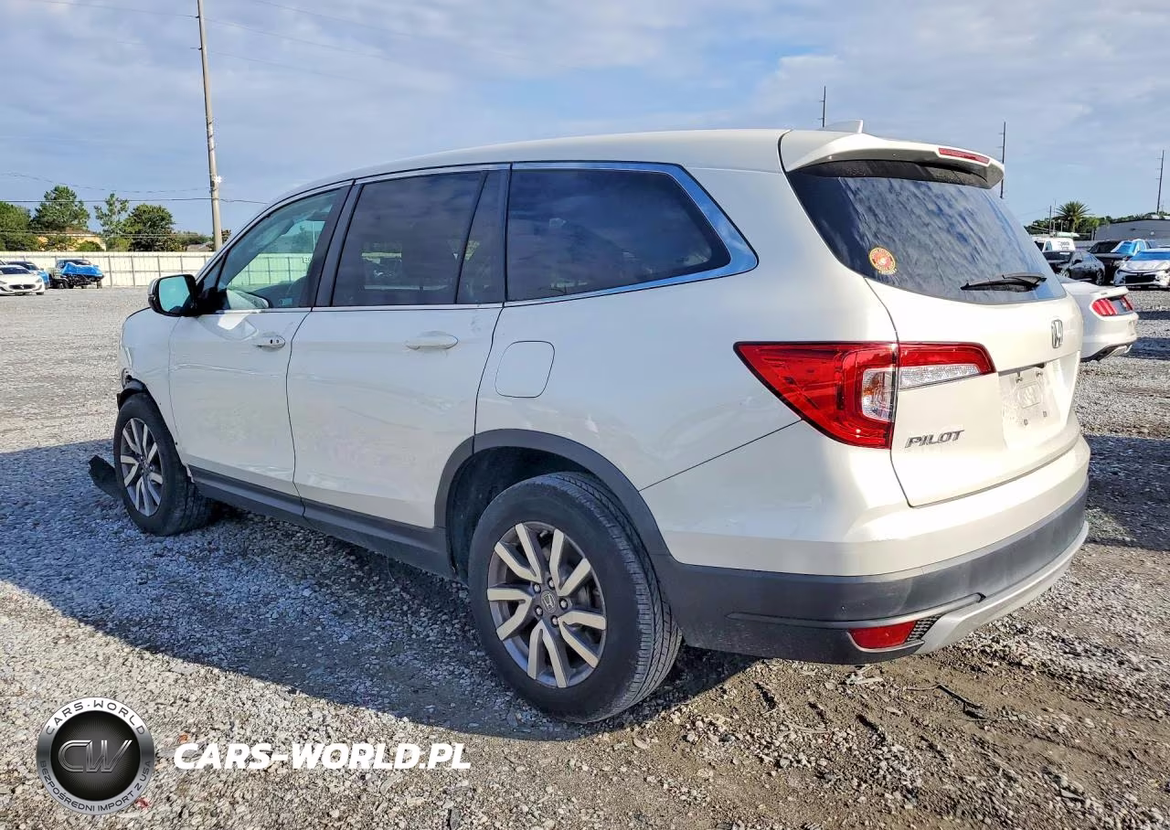 2019 Honda Pilot Exl VIN:5FNYF5H52KB033889 - 2