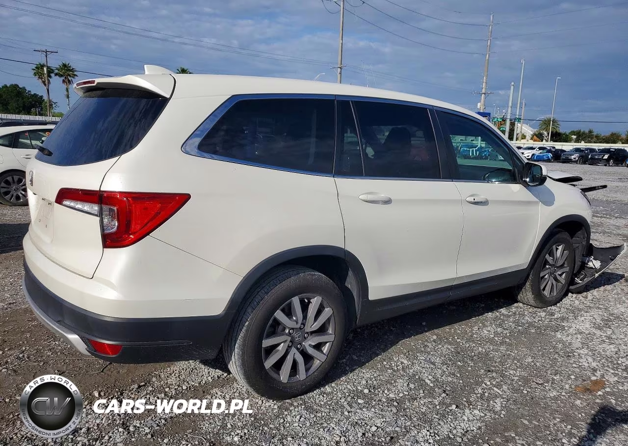 2019 Honda Pilot Exl VIN:5FNYF5H52KB033889 - 3