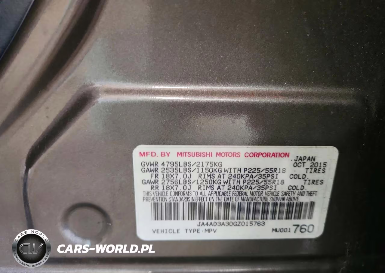2016 Mitsubishi Outlander Se VIN:JA4AD3A30GZ015763 - 13