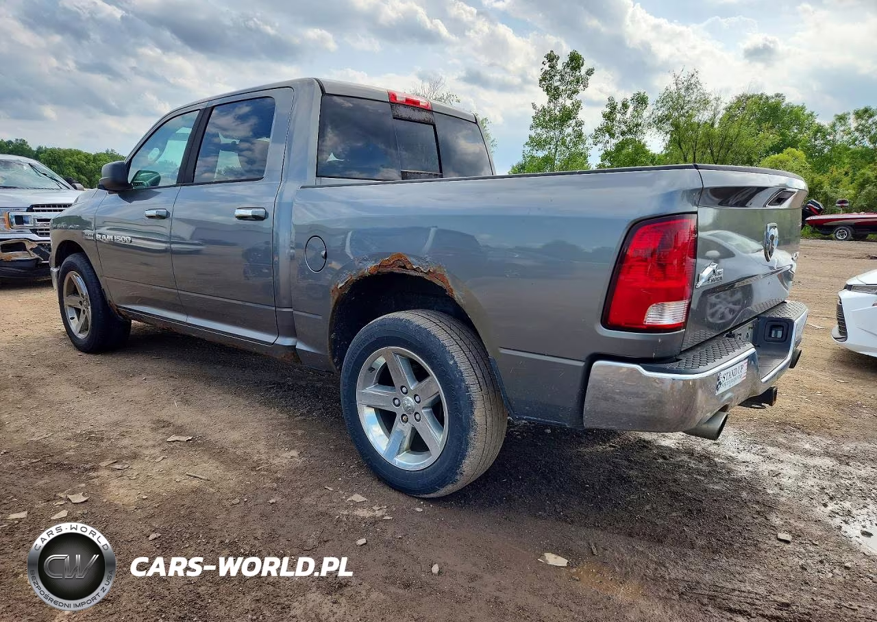 2012 Dodge Ram 1500 Slt VIN:1C6RD7LT5CS345891 - 2