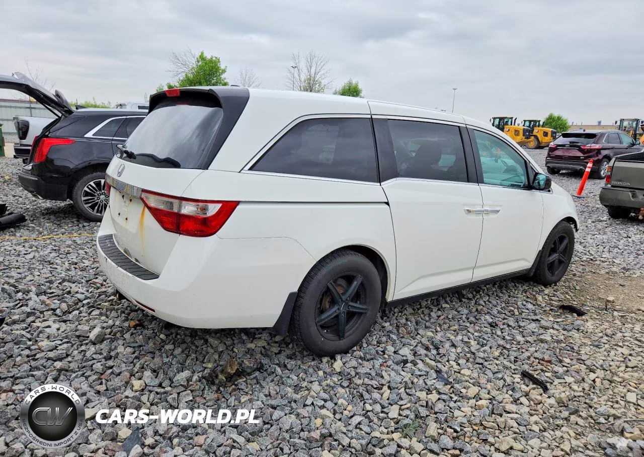 2011 Honda Odyssey Exl VIN:5FNRL5H66BB091249 - 3