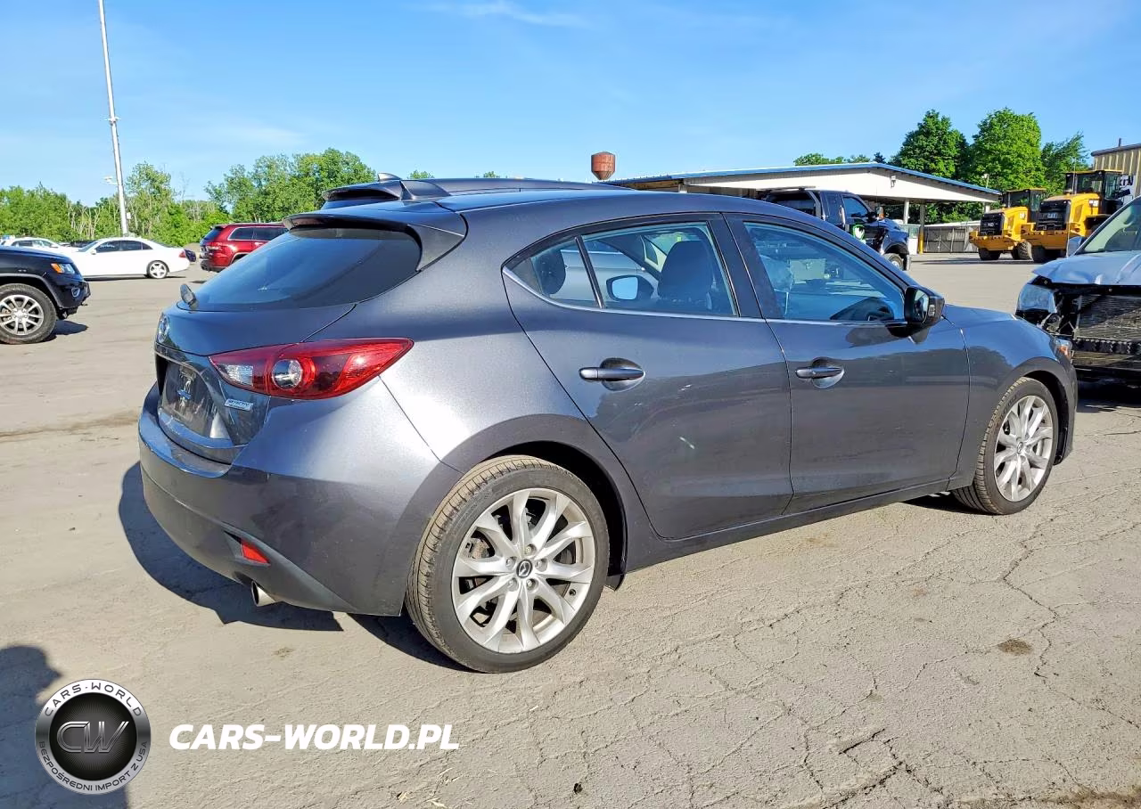2015 Mazda 3 Grand Touring VIN:JM1BM1M31F1259378 - 3