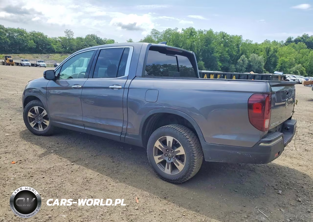 2017 Honda Ridgeline Rtl VIN:5FPYK3F78HB038678 - 2