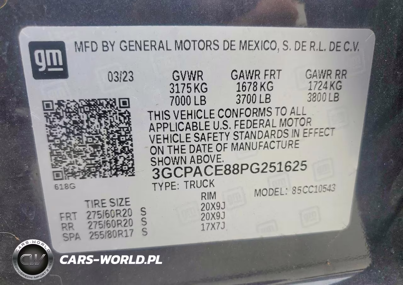 2023 Chevrolet Silverado C1500 Lt VIN:3GCPACE88PG251625 - 12