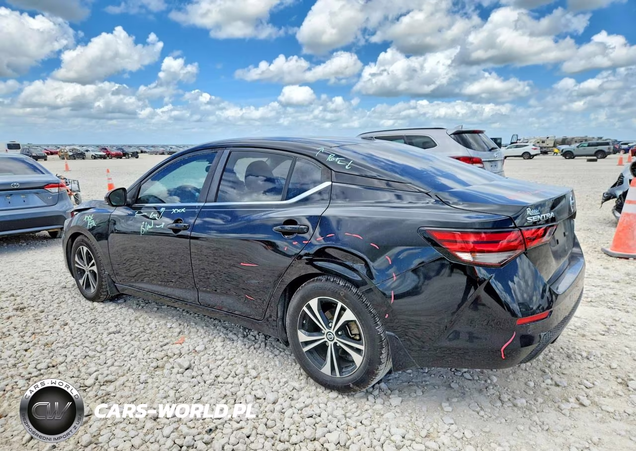 2020 Nissan Sentra Sv VIN:3N1AB8CV8LY274807 - 2