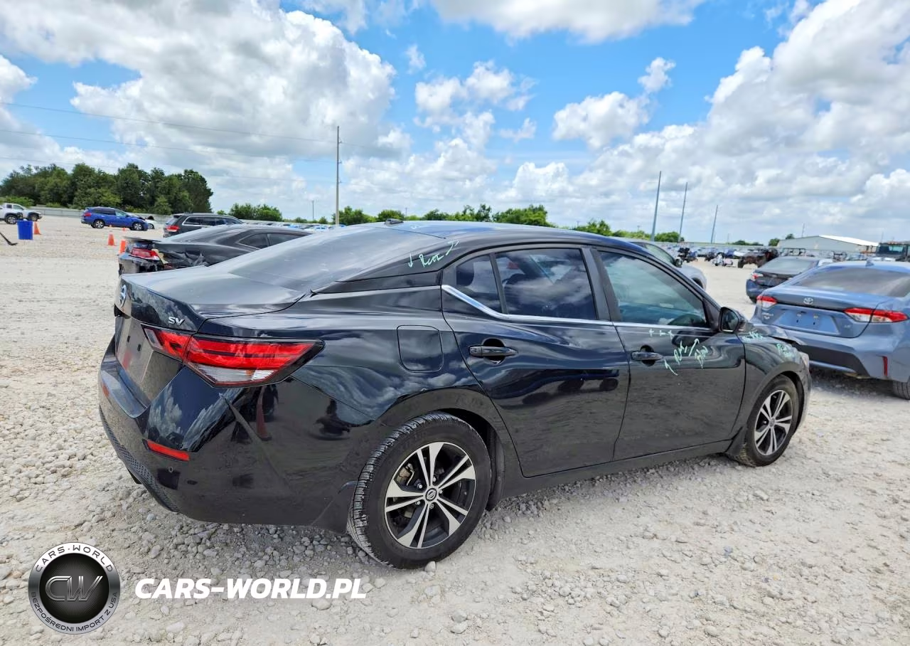 2020 Nissan Sentra Sv VIN:3N1AB8CV8LY274807 - 3