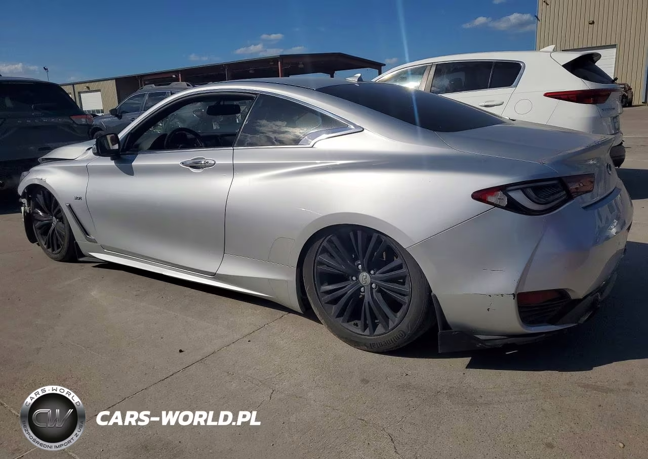 2018 Infiniti Q60 3.0T Luxe VIN:JN1EV7EK0JM341535 - 2