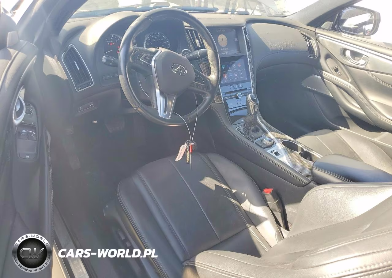 2018 Infiniti Q60 3.0T Luxe VIN:JN1EV7EK0JM341535 - 8