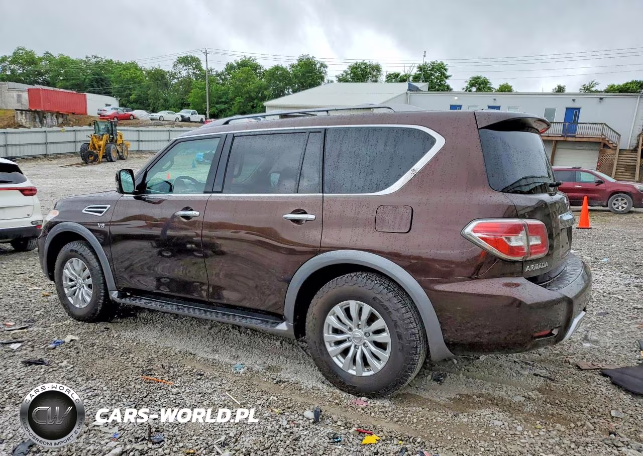 2018 Nissan Armada Sv VIN:JN8AY2NC1J9551258 - 2