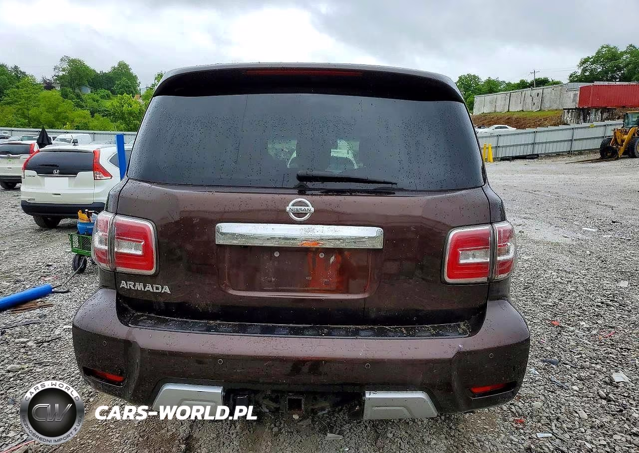 2018 Nissan Armada Sv VIN:JN8AY2NC1J9551258 - 6