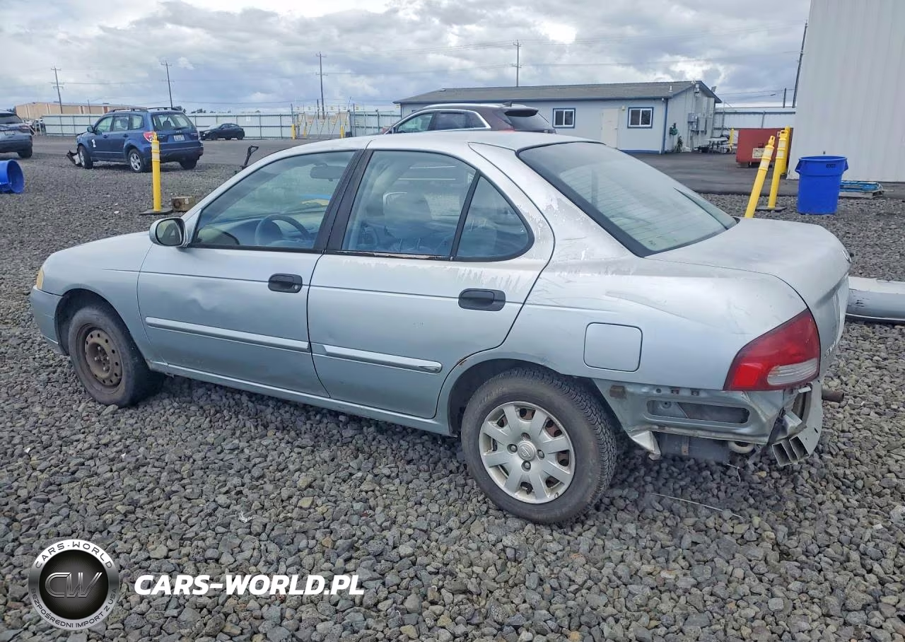 2002 Nissan Sentra Xe VIN:3N1CB51DX2L639033 - 2