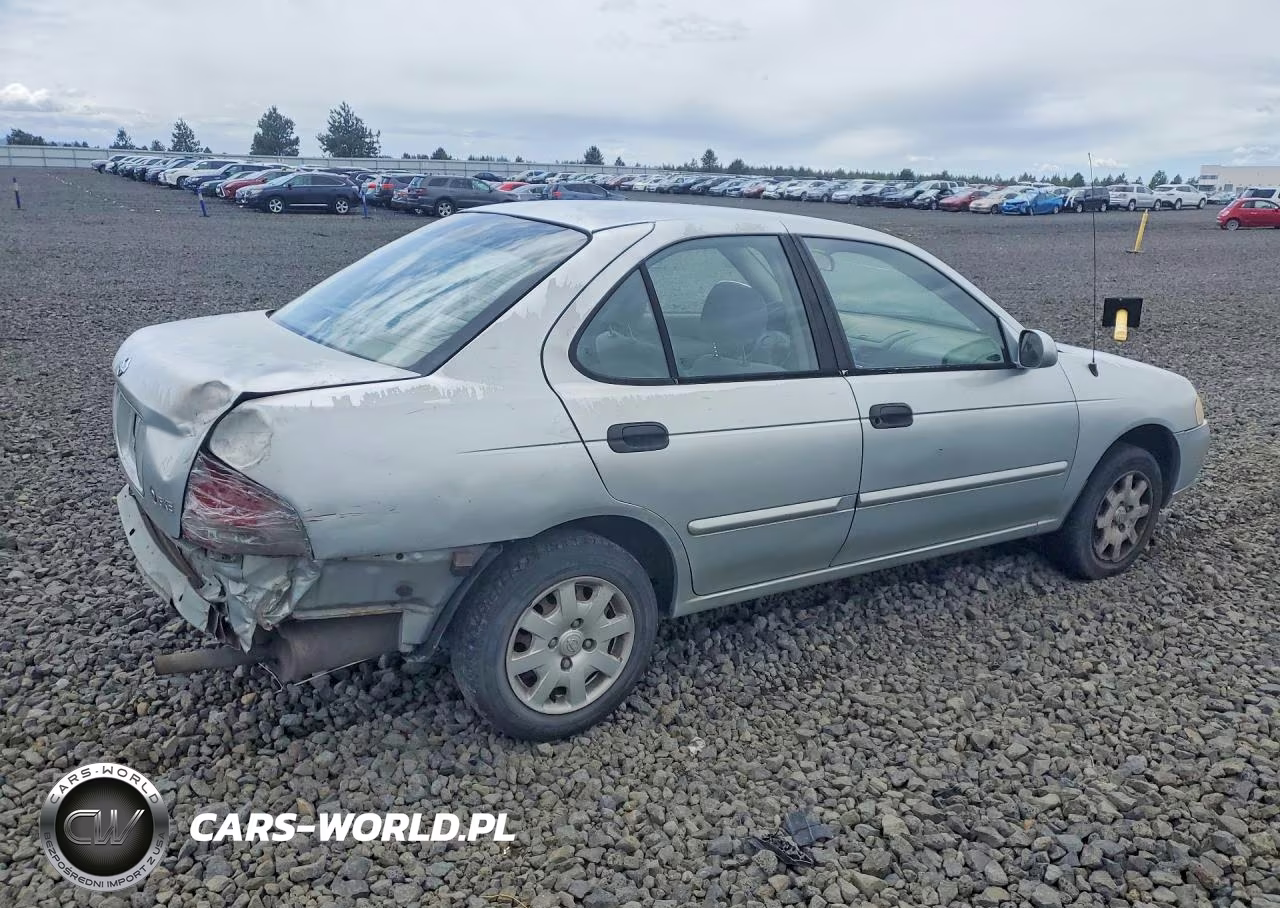 2002 Nissan Sentra Xe VIN:3N1CB51DX2L639033 - 3