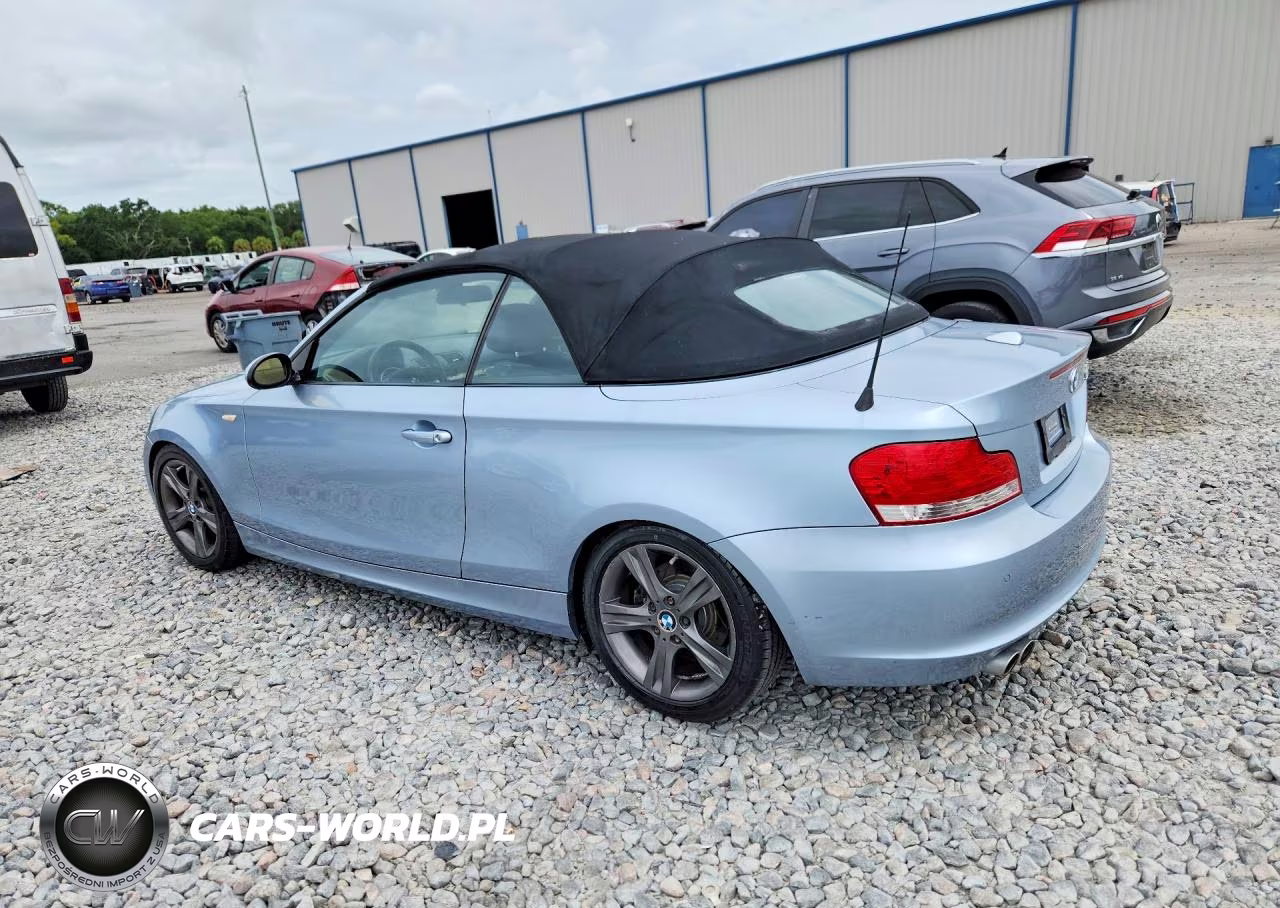 2008 BMW 128 I VIN:WBAUL73558VE86313 - 2
