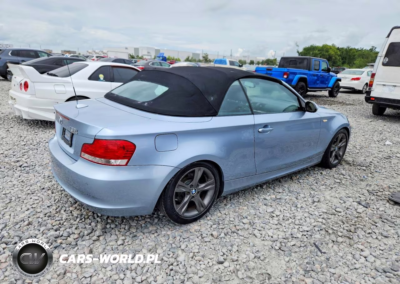 2008 BMW 128 I VIN:WBAUL73558VE86313 - 3