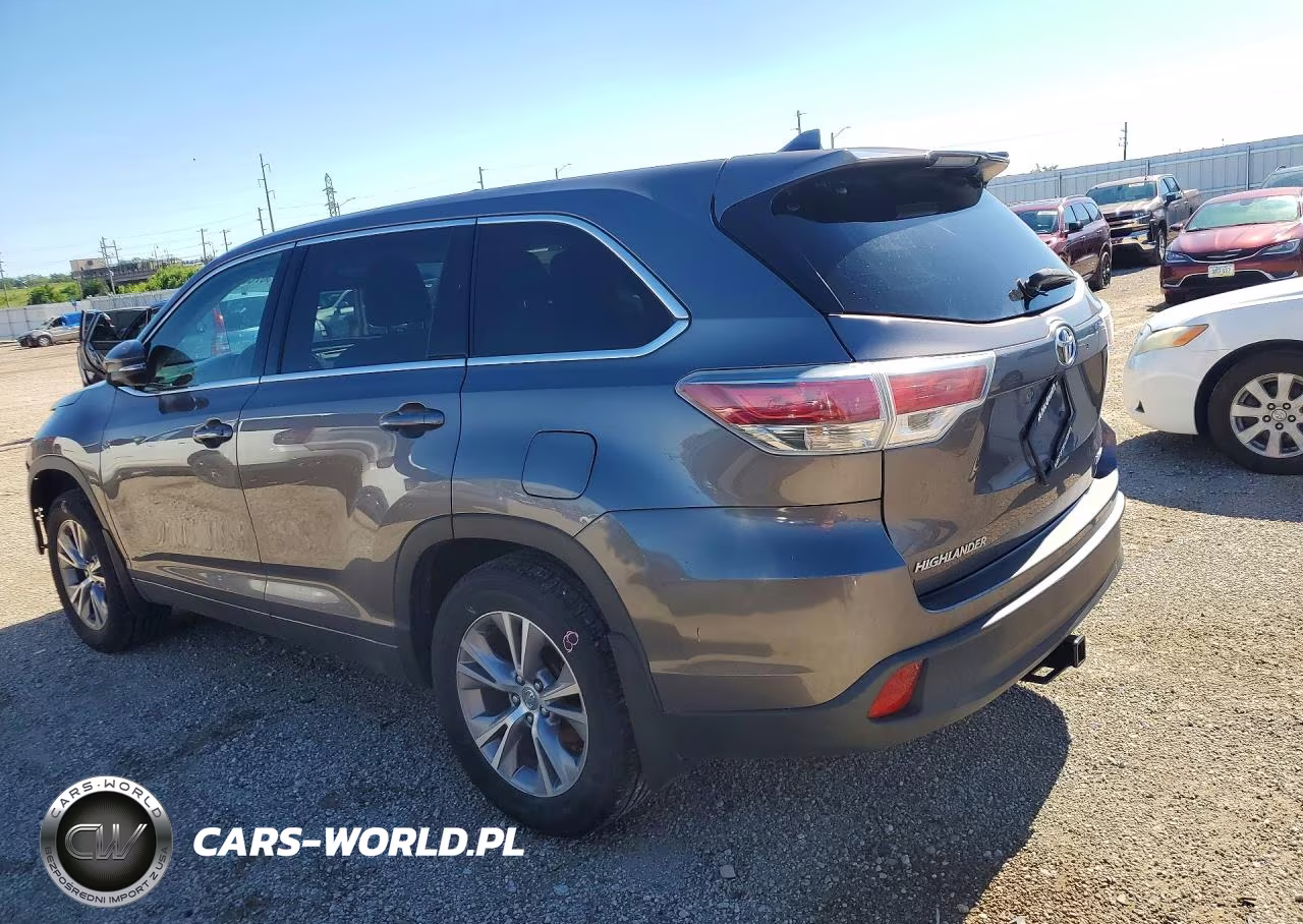 2015 Toyota Highlander Le Plus VIN:5TDBKRFH1FS073890 - 2
