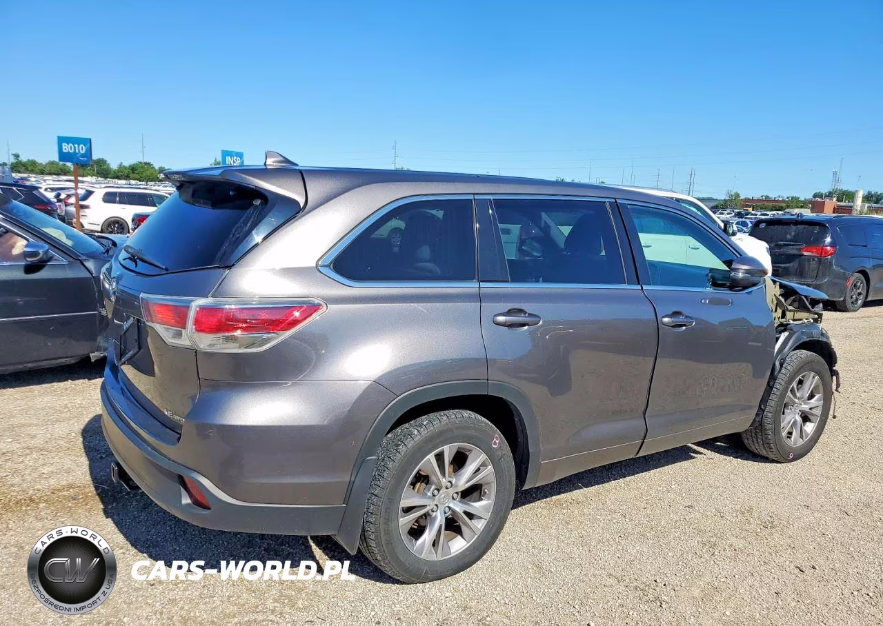 2015 Toyota Highlander Le Plus VIN:5TDBKRFH1FS073890 - 3
