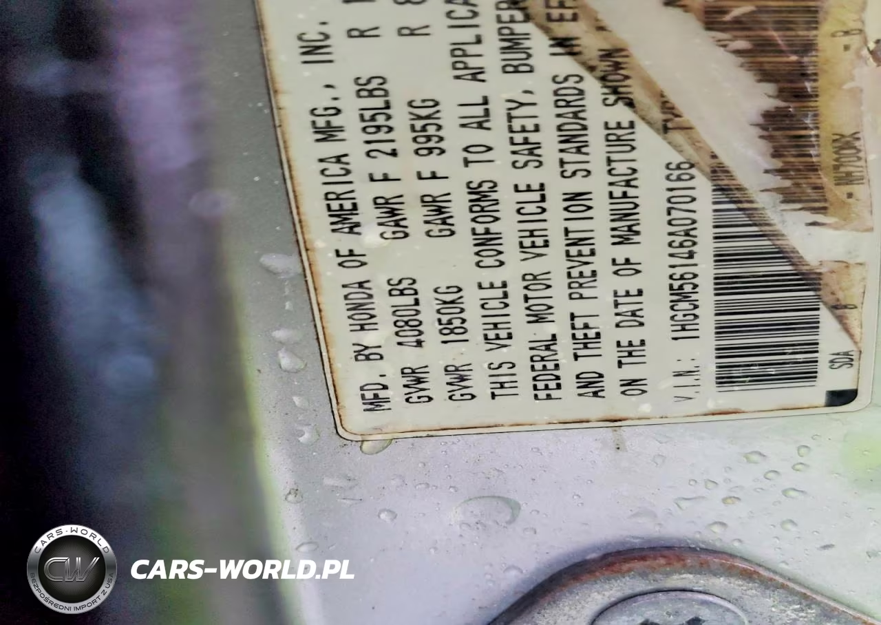 2006 Honda Accord Value VIN:1HGCM56146A070166 - 12