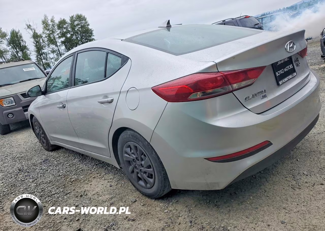2017 Hyundai Elantra Se VIN:5NPD74LFXHH202072 - 2