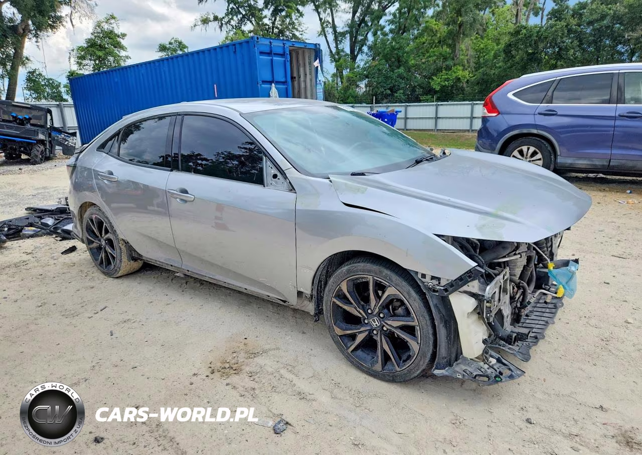 2017 Honda Civic Sport VIN:SHHFK7H43HU205618 - 4