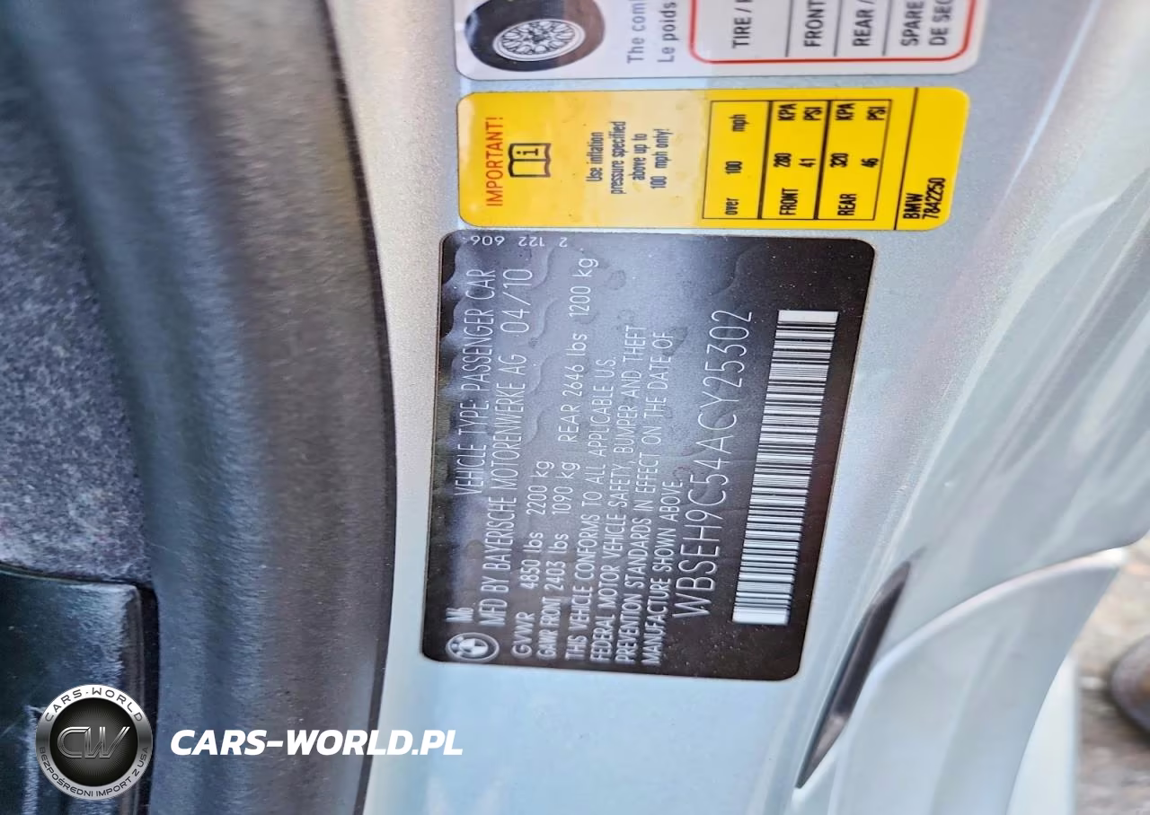 2010 BMW M6 VIN:WBSEH9C54ACY25302 - 13