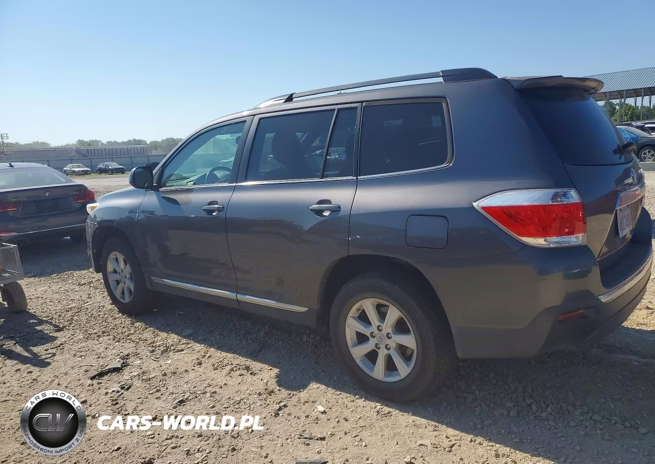 2012 Toyota Highlander Se VIN:5TDBK3EH4CS133705 - 2