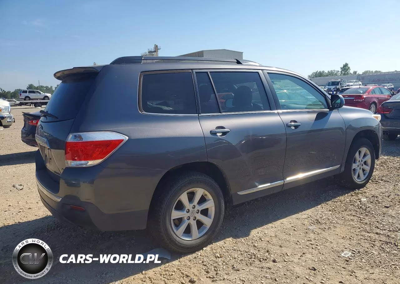 2012 Toyota Highlander Se VIN:5TDBK3EH4CS133705 - 3