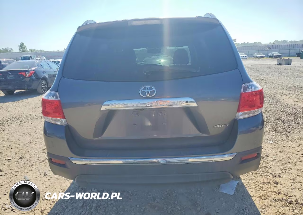 2012 Toyota Highlander Se VIN:5TDBK3EH4CS133705 - 6
