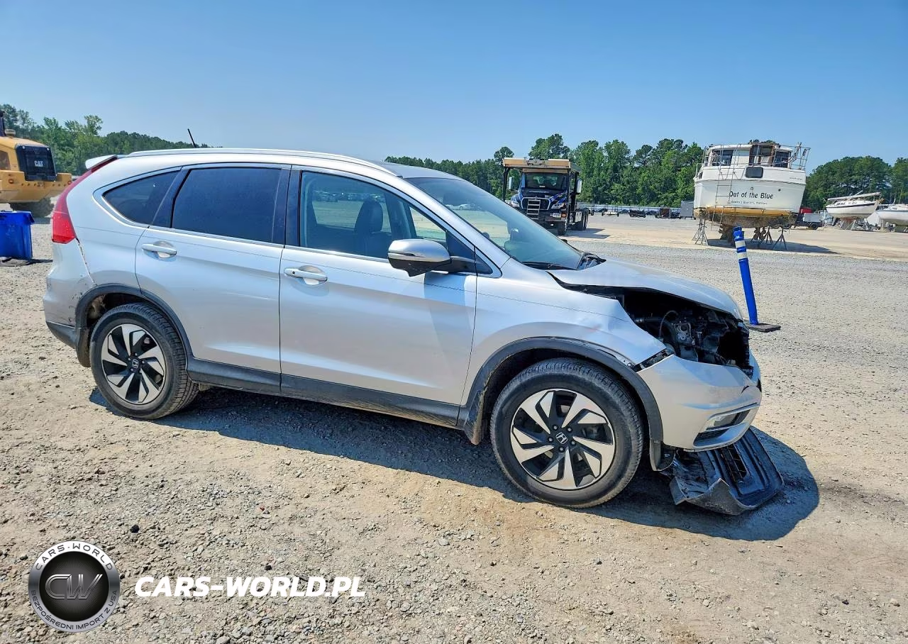 2015 Honda Cr-V Touring VIN:5J6RM4H93FL058384 - 4