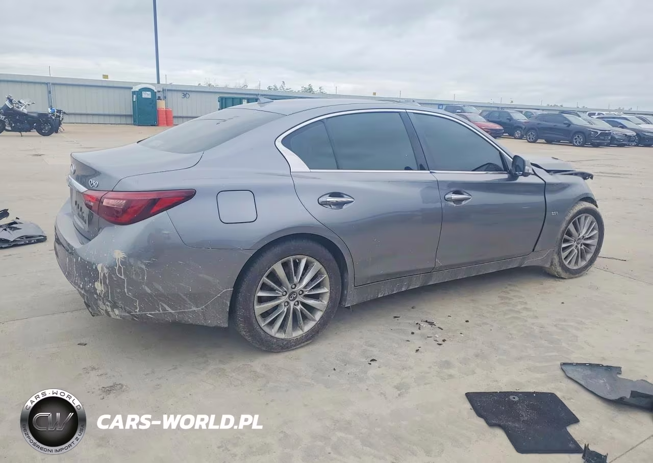 2018 Infiniti Q50 3.0T Luxe VIN:JN1EV7AP7JM355059 - 3