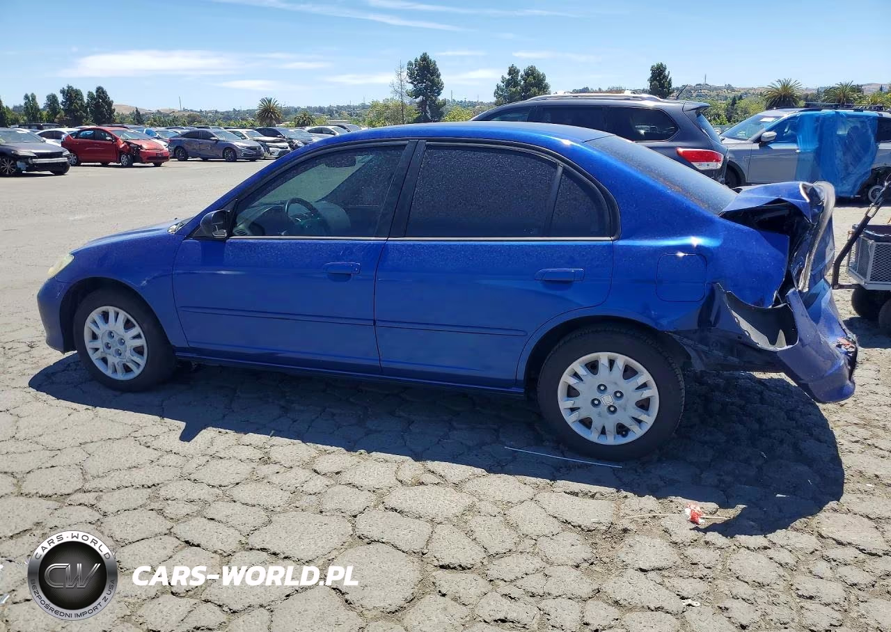 2005 Honda Civic Lx VIN:2HGES16595H554246 - 2