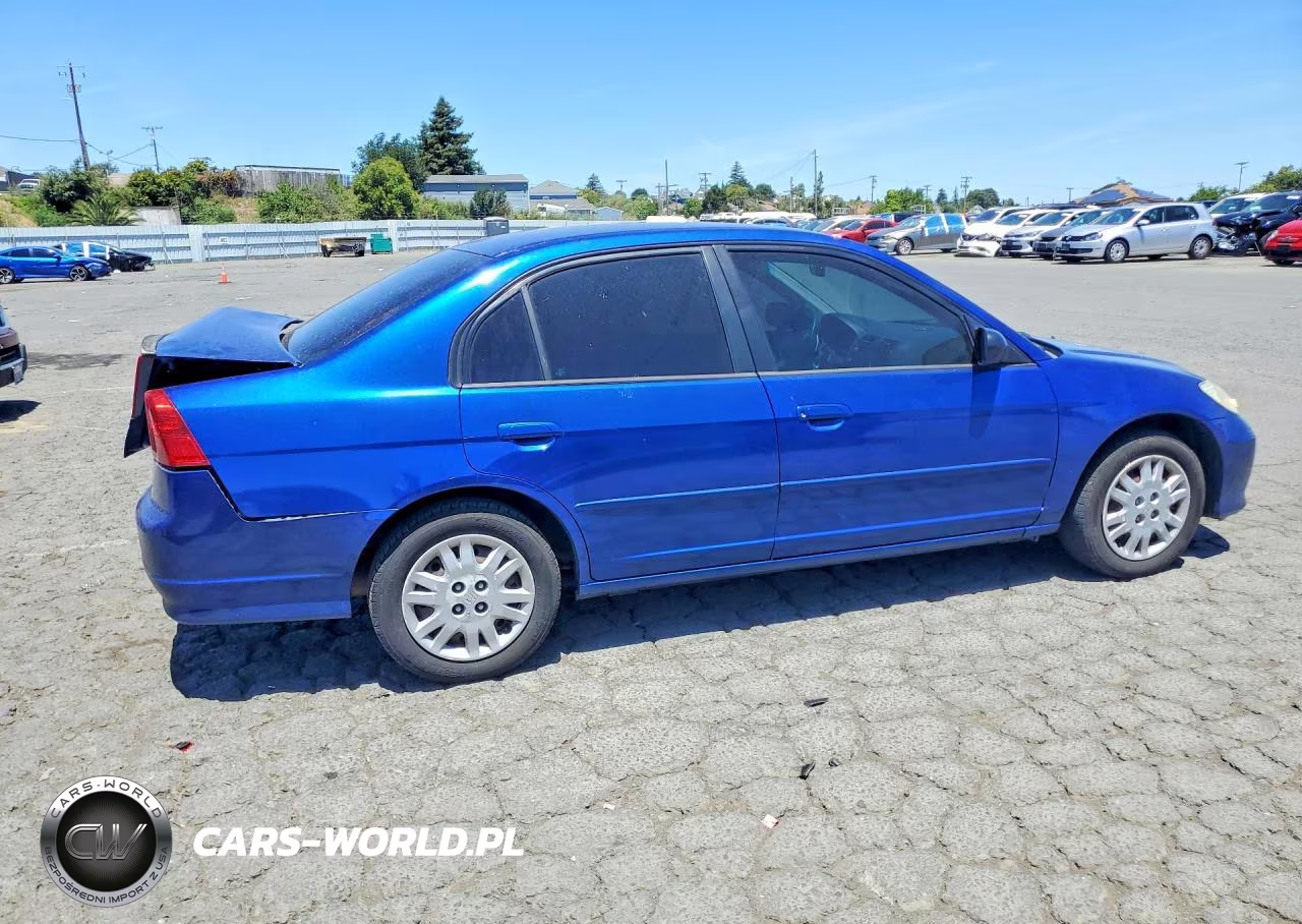2005 Honda Civic Lx VIN:2HGES16595H554246 - 3
