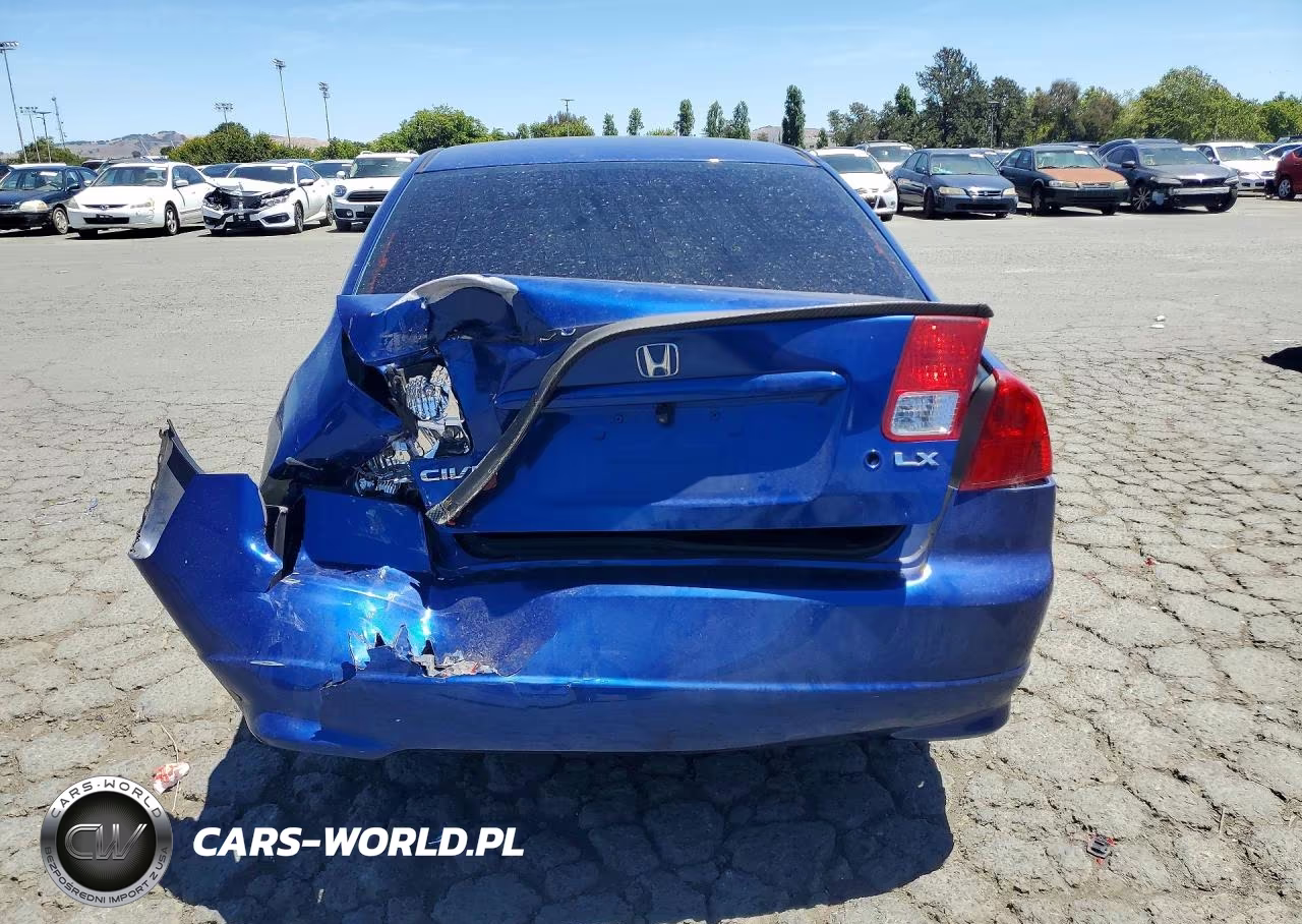 2005 Honda Civic Lx VIN:2HGES16595H554246 - 6