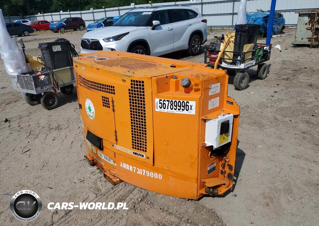 2007 Carrier 60Rg15-130P-02 - Generator Set VIN:LYF30015837 - 2