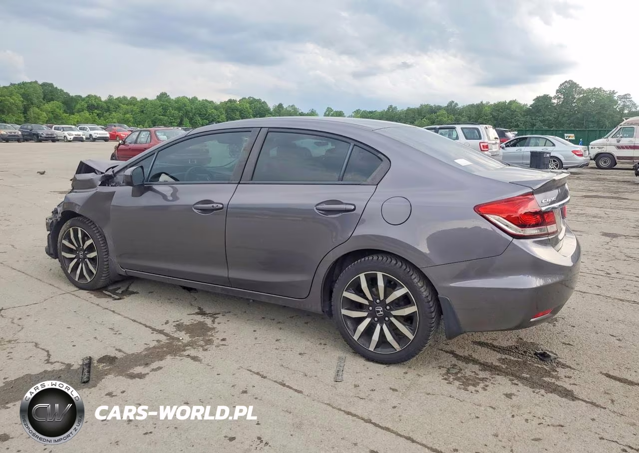 2015 Honda Civic Exl VIN:19XFB2F9XFE103416 - 2