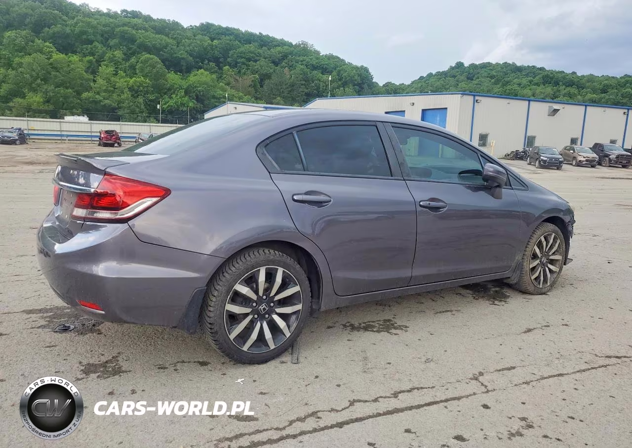 2015 Honda Civic Exl VIN:19XFB2F9XFE103416 - 3