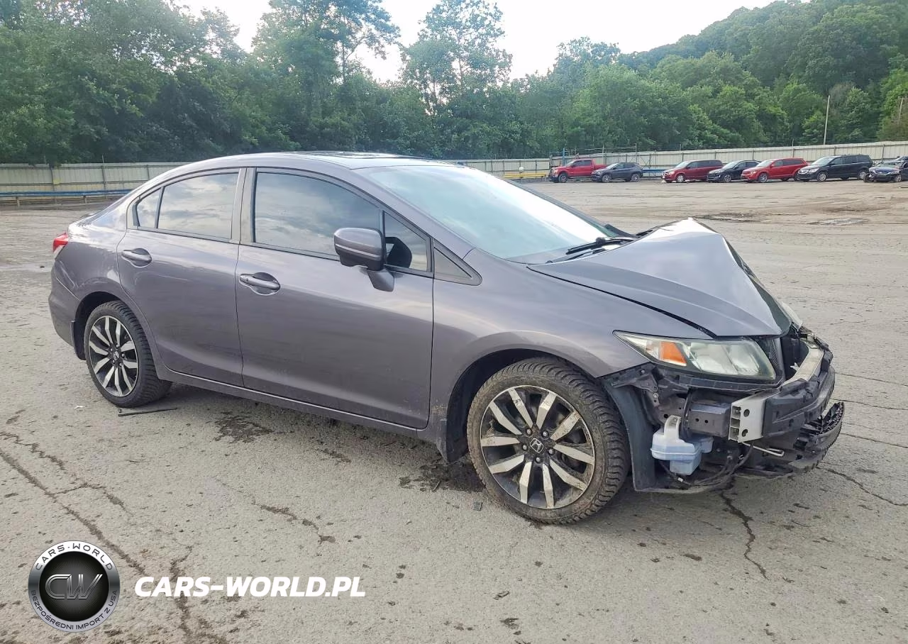 2015 Honda Civic Exl VIN:19XFB2F9XFE103416 - 4