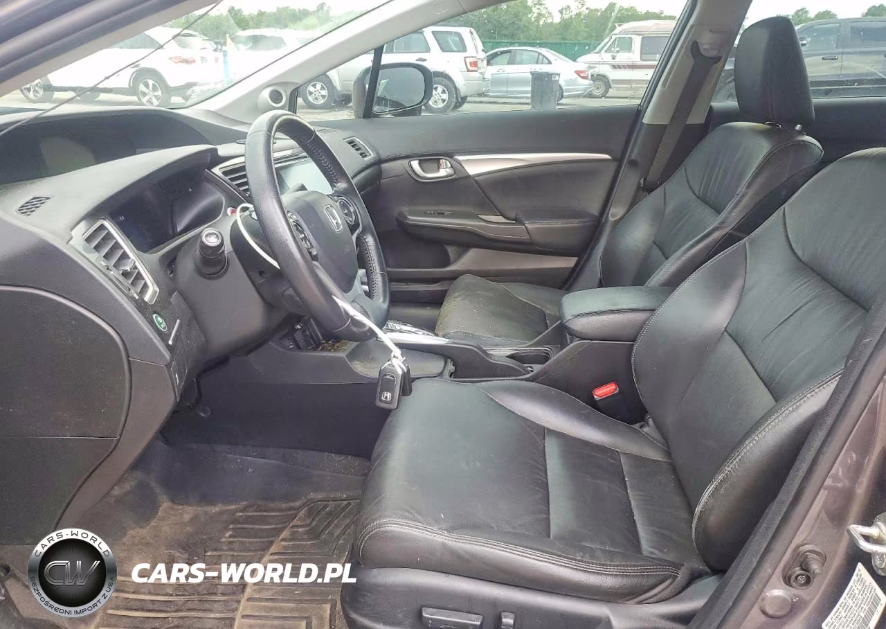 2015 Honda Civic Exl VIN:19XFB2F9XFE103416 - 7