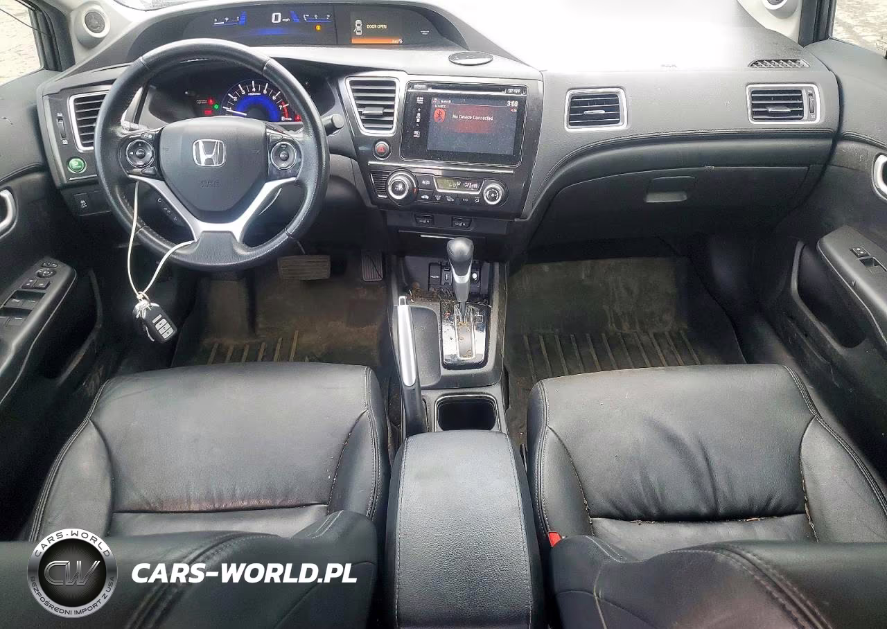 2015 Honda Civic Exl VIN:19XFB2F9XFE103416 - 8