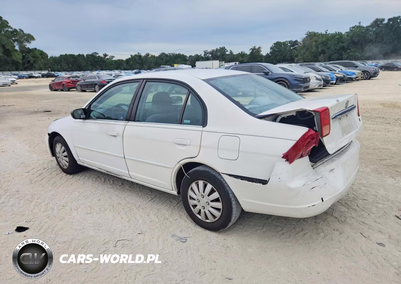 2002 Honda Civic Lx VIN:2HGES16582H505308 - 2