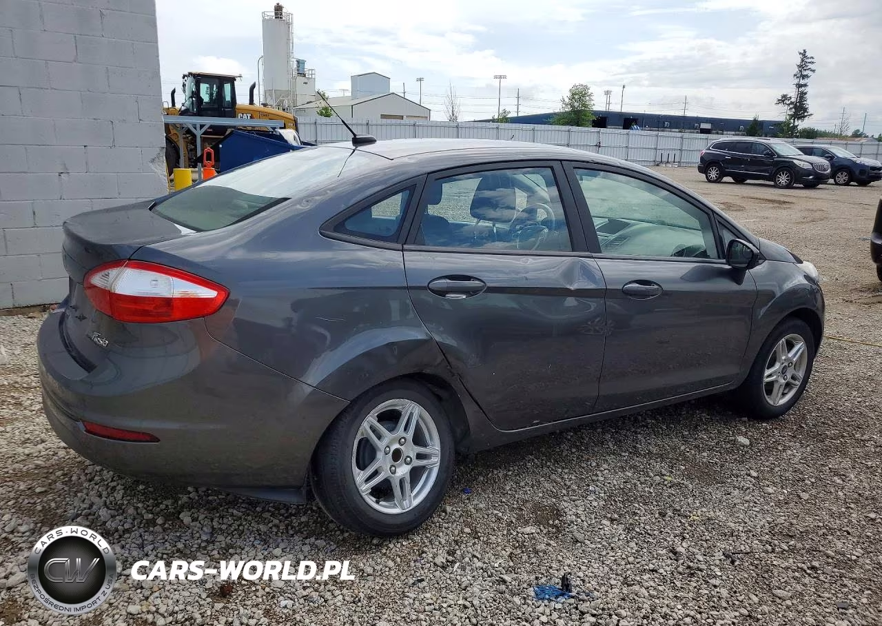 2019 Ford Fiesta Se VIN:3FADP4BJ7KM144743 - 3