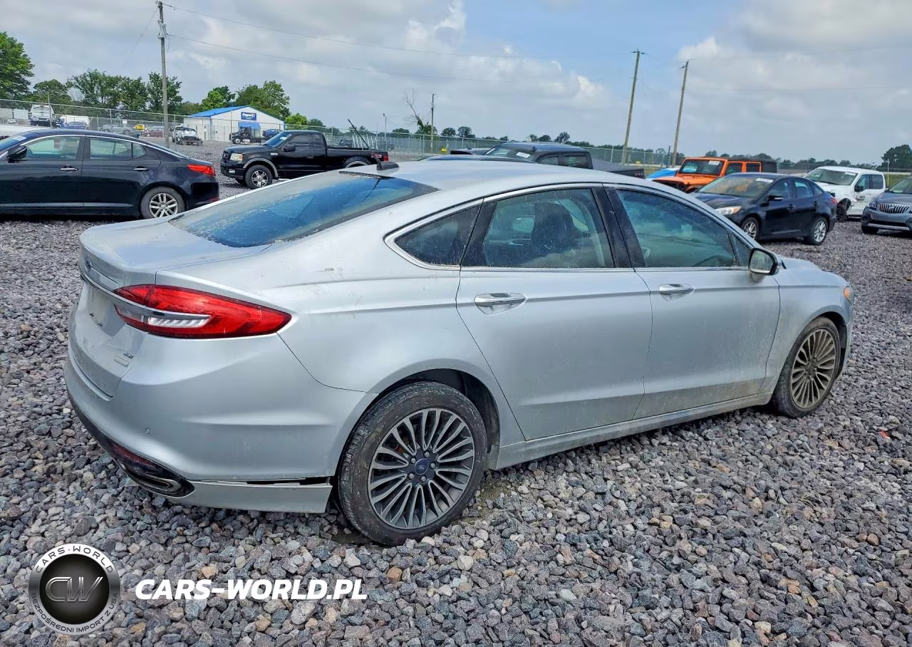 2017 Ford Fusion Se VIN:3FA6P0T97HR101389 - 3