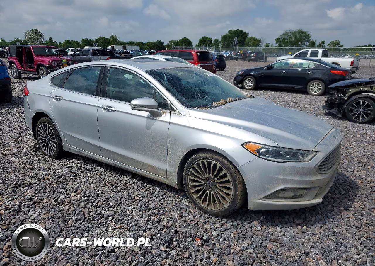2017 Ford Fusion Se VIN:3FA6P0T97HR101389 - 4