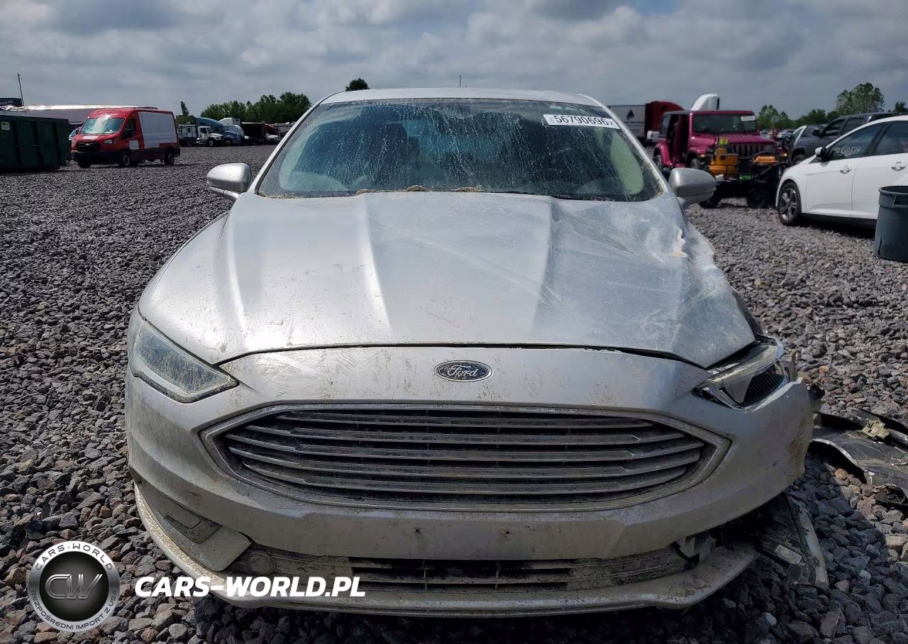 2017 Ford Fusion Se VIN:3FA6P0T97HR101389 - 5