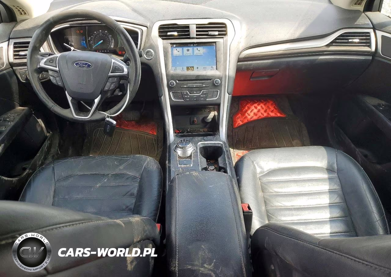 2017 Ford Fusion Se VIN:3FA6P0T97HR101389 - 8