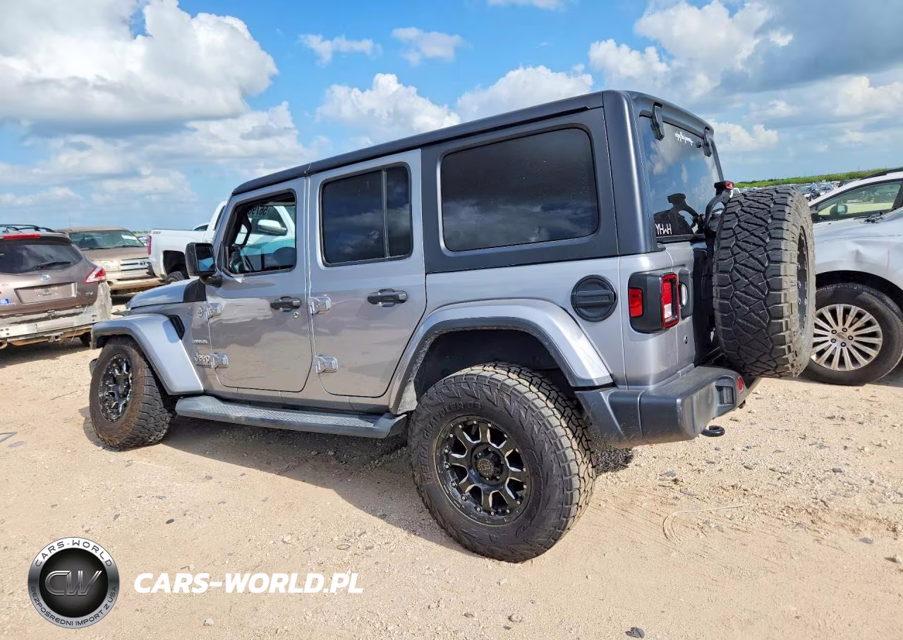 2019 Jeep Wrangler Unlimited Sahara VIN:1C4HJXEN6KW591836 - 2